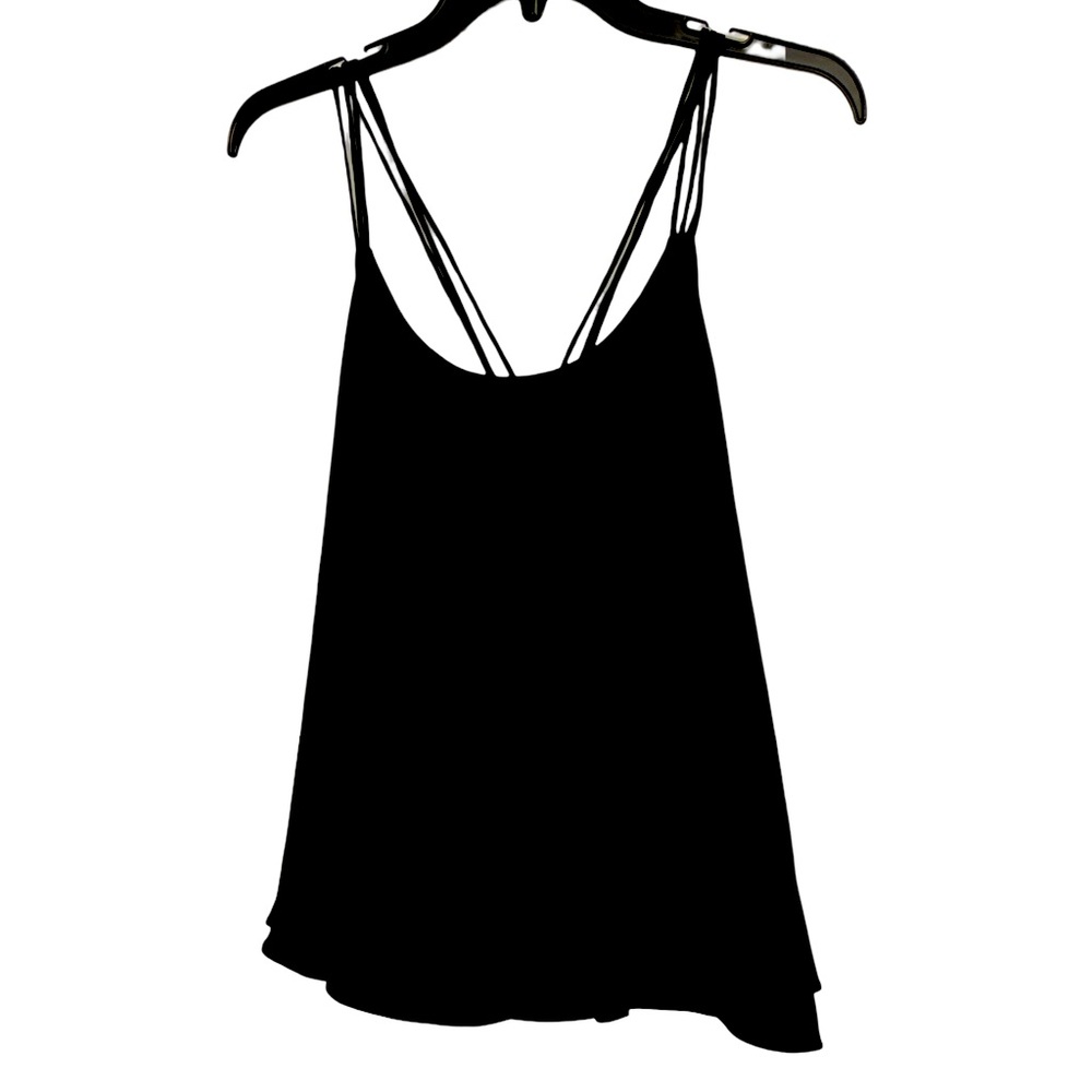 Dani Collection Chic Black Strappy Camisole